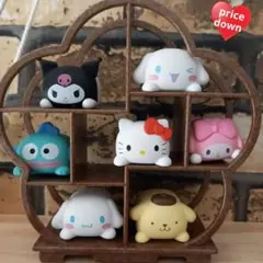 飾り棚付き寝ポーズインテリアフィギア