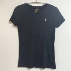 【美品】ポロラルフローレン 半袖 Tシャツ 黒 キッズ XL (16) 160