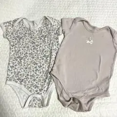 コトリ　ロンパース　肌着　80サイズ 2枚セット