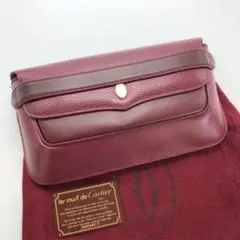 ☆《極美品》Cartier カルティエ マストライン クラッチバッグ