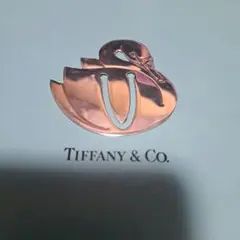 希少❗TIFFANY ティファニー マネークリップ ブックマーク 栞　スワン❤