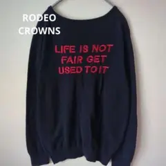 【処分セール♥✨️】RODEOCROWNS　カーディガン ニット M