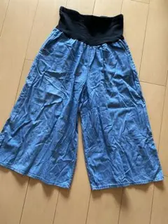 マタニティ＊ガウチョパンツ M