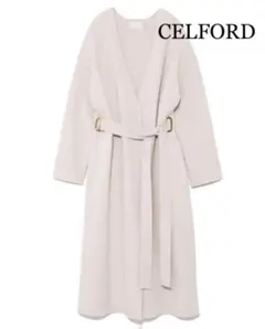 CELFORD セルフォード ダブルフェイスニットガウン