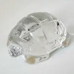 バカラ　ライオン　獅子　大型フィギュリン　置物　未使用　専用箱付　美品 新品】バカラ ライオンヘッド 獅子 箱付き 動物 置物 オブジェ