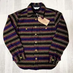 人気品! TENDERLOIN 長袖シャツ ネイティブCPO ブラック 黒 XS