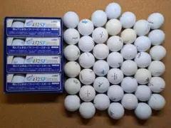 ゴルフボール新品12球十ロストボール43球