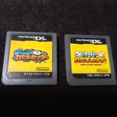 ぼくらはカセキホリダー スーパーカセキホリダー DSソフト2本セット 箱無し