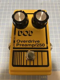 Overdrive Preamp/250　中古 DOD Overdrive Preamp 250 Reissue boost pedal -LM741 Op Amp