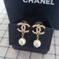 CHANEL シャネル パールピアス