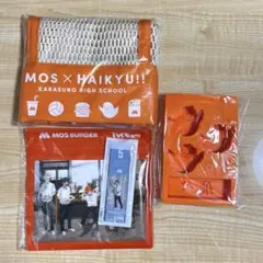 モスバーガー ハイキュー サマーラッキーバッグ 4点セット　田中龍之介