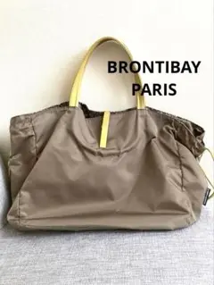【美品】ブロンティベイパリス　トートバッグ　オリーブグリーン 2025年最新】Brontibay Paris レディース トートバッグの人気
