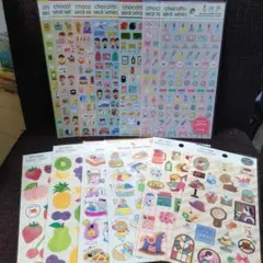 ちょこっとシール　シールセレクションおまとめセット13シート