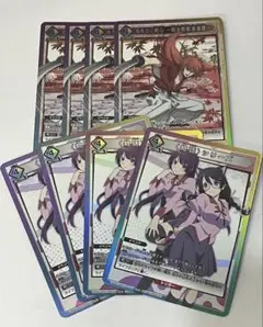 物語 シリーズ　るろうに剣心　特別交流会　プロモ　ユニオンアリーナ　ホロ　各4枚
