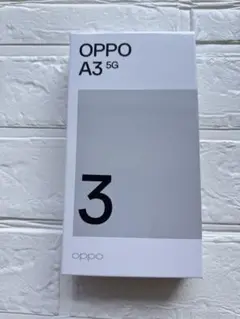 新品未使用未開封　シュリンク付き　OPPO A3 5G SIMフリー