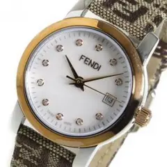 ☆新品56%OFF☆ FENDI ラウンド クラシコ F218242DF 2025年最新】フェンディ レディース腕時計 クラシコラウンドの