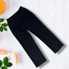 2546　UNIQLO　黒　ワーク　アンクル　パンツ　レディース　【M】