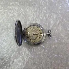動作品　ソ連製　懐中時計　モルニア　ロシア　手巻き時計