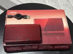 レッド ニンテンドー3DS 本体 3D機能付き USBケーブル付き