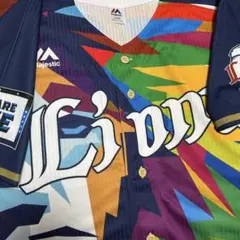 西武 ライオンズ レプリカ ユニフォーム カラフル 彩虹 購入品