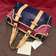 【希少】CELINE☆レザーハンドバッグ