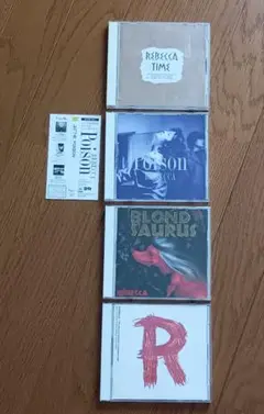レベッカ　アルバムCD　4枚セット　TIME/POISON/Blond 他