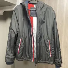 TOMMY HILFIGER フード付きジャンパー M 黒