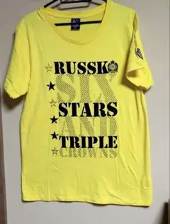 RUSS.K イエロー Tシャツ Lサイズ