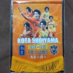 清水エスパルス 杉山浩太 記念ペナント