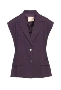 【未着用品】エリカカヴァリーニ　ERIKA CAVALLINI　ベスト　ジレ