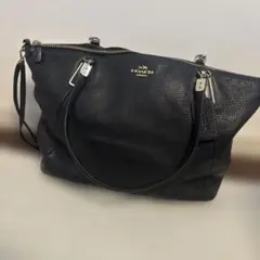 COACH バッグ A4 黒 ブラック