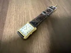 セイコー Credor レザー腕時計