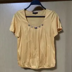 COMME CA ISM オレンジのチュニック M