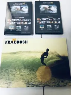 KRAKOOSH & BODY GLOVE DVD2本&カタログ