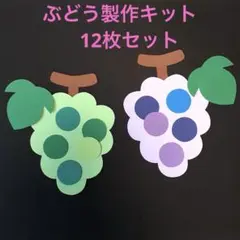 製作キット「ぶどう（実付き）」12セット