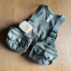 フィルソン フィッシングベスト オリーブグリーン/オレンジ Filson Fly Fishing Strap Vest（フィルソン フライフィッシング