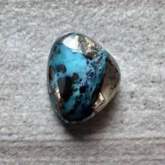 ターコイズ　ナコザリ　9ct アイランドパイライト