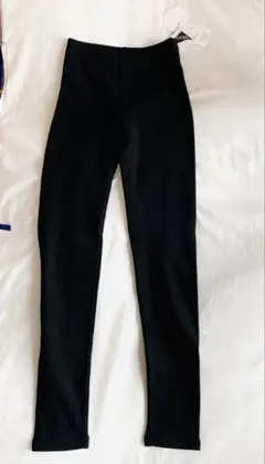 ストレッチパンツ 黒 子供 スパッツ ボトム Sサイズ