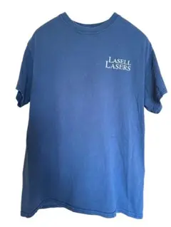 GILDAN Heavy Cotton M 青 Tシャツ LASERS