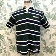 GR635 RUSSELL ATHLETIC ラガーシャツ 刺繍ロゴ L