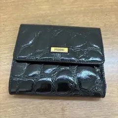 FERRE ブラック 三つ折り財布