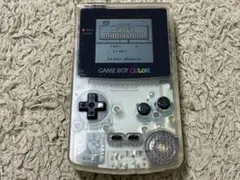 【ジャンク品】ゲームボーイカラー　クリア　CGB-001 本体