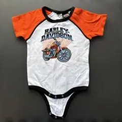 Harley Davidson ベビー ロンパース12M 80