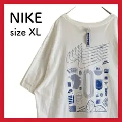 最終値下げ✨ NIKE Tシャツ メンズ XL レトロ バックプリント ゆるだぼ