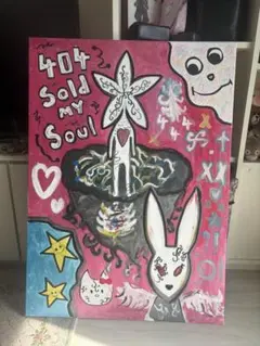 【原画一点物】絵画 404 Sold My Soul