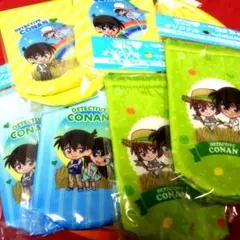 計６個、名探偵コナン GREEN DA・KA・RAペットボトルホルダー全３種×２