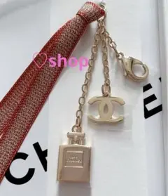 CHANELシャネルキーリングノベルティ新品未使用限定品非売品イベントチャーム