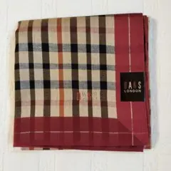 ★新品未使用★DAKS チェック柄大判ハンカチ