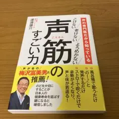 声の専門医だから知っている 声筋のすごい力 こけない 老けない よろめかない