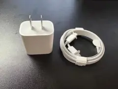 【未使用】　Apple 純正20w充電器　usb-c ケーブル